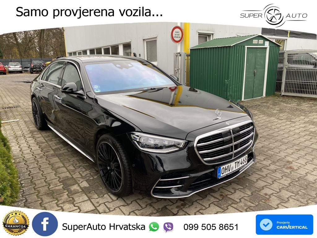 Mercedes S 350d (313 KS) EQ Boost 4MATIC 9G-TRONIC AMG ACC+HEAD+4xGR SJED+360+PANO