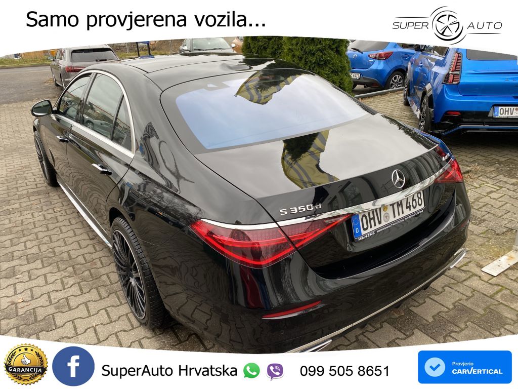 Mercedes S 350d (313 KS) EQ Boost 4MATIC 9G-TRONIC AMG ACC+HEAD+4xGR SJED+360+PANO
