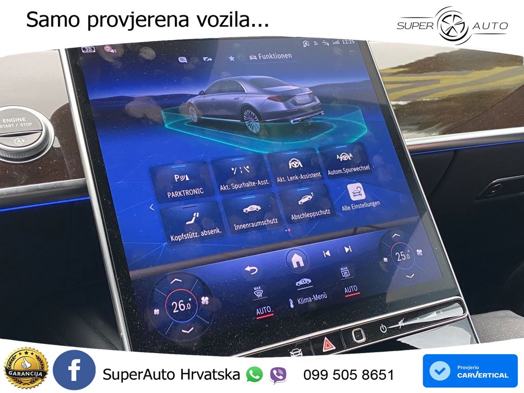 Mercedes S 350d (313 KS) EQ Boost 4MATIC 9G-TRONIC AMG ACC+HEAD+4xGR SJED+360+PANO