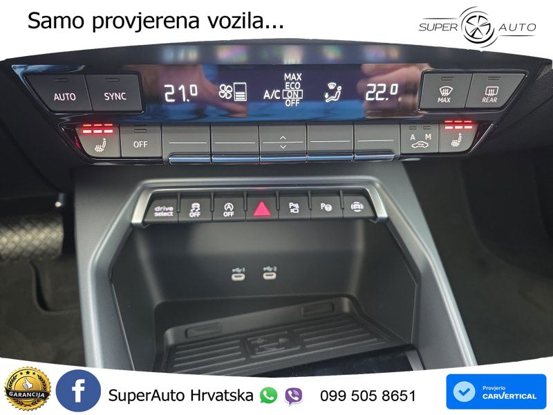 Audi A3 35 TFSI (150 KS) S tronic LED+GR SJED+ACC