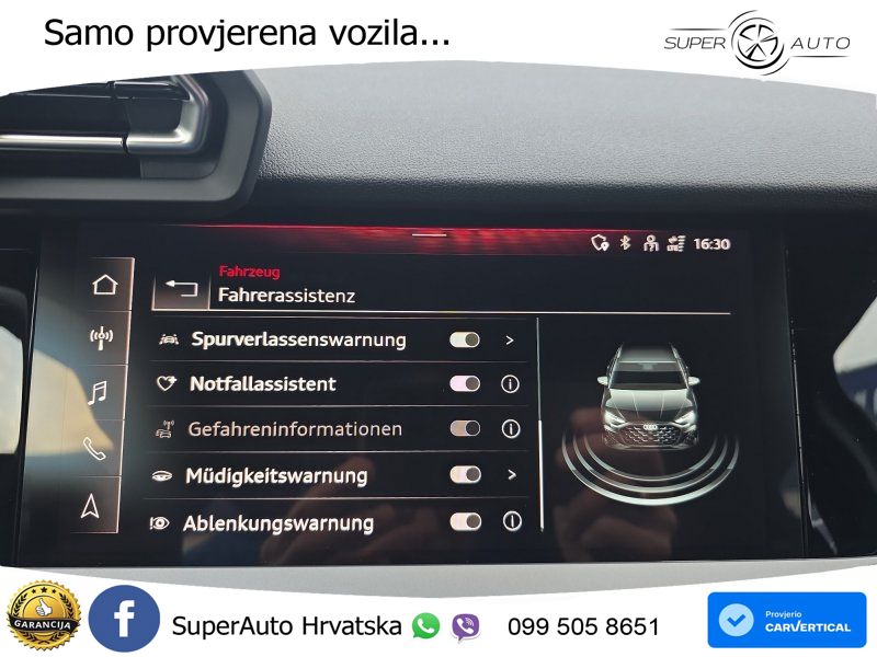 Audi A3 35 TFSI (150 KS) S tronic LED+GR SJED+ACC