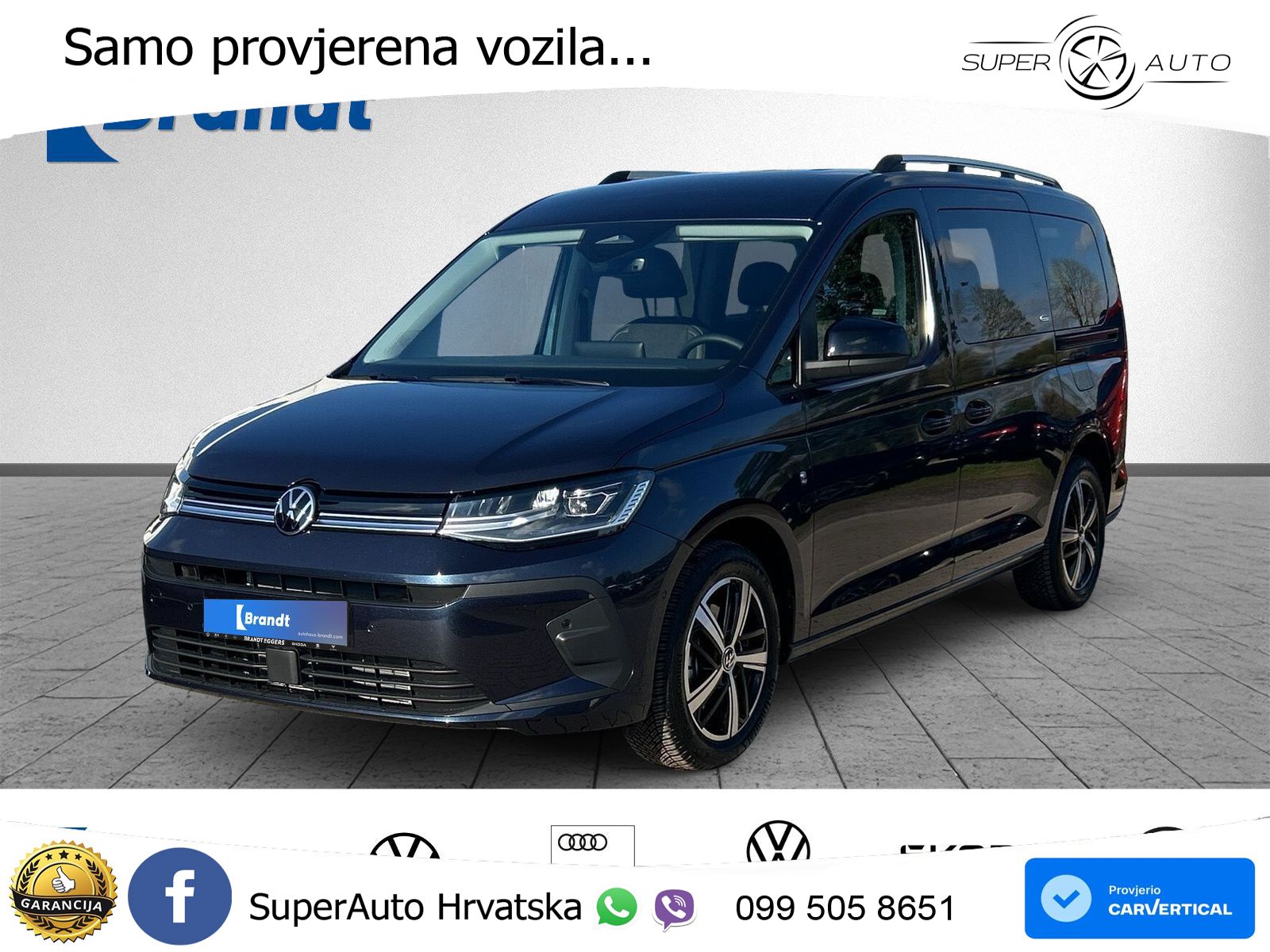 Volkswagen Caddy Maxi Kombi Generation 1.5 TSI DSF+LED+PDC 116 KS