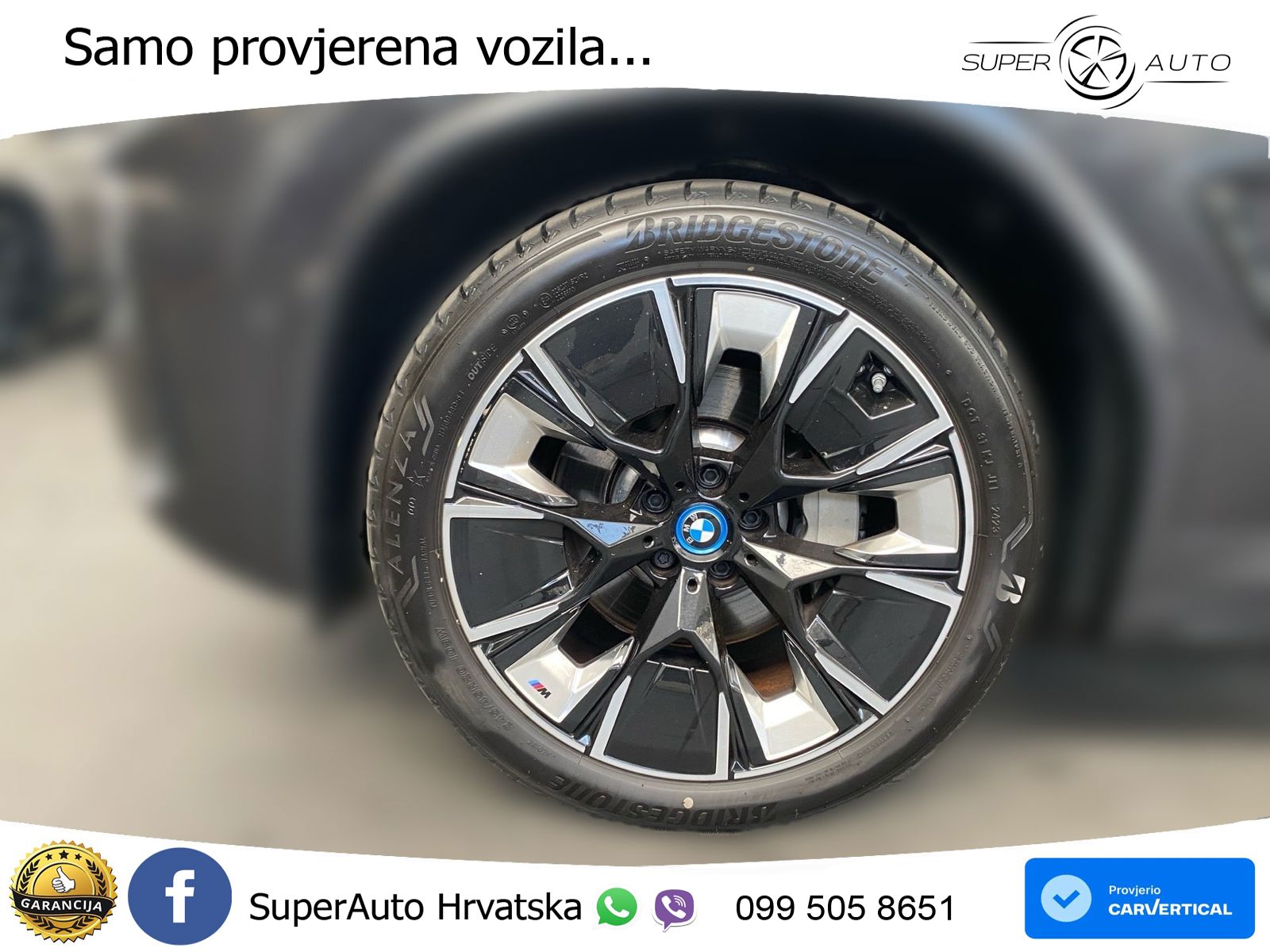BMW iX3 80 kWh (286 KS) M Sport LED+GR SJED+ACC