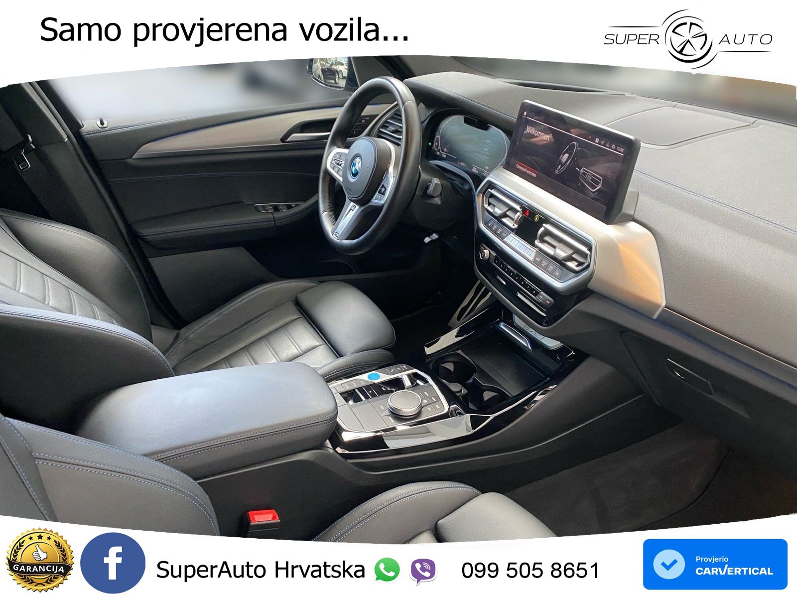 BMW iX3 80 kWh (286 KS) M Sport LED+GR SJED+ACC