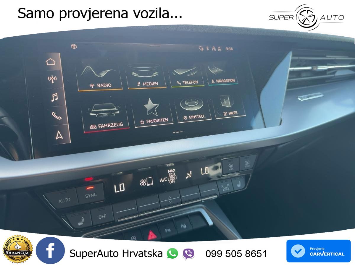 Audi A3 35 TFSI (150 KS) LED+GR SJED+ACC