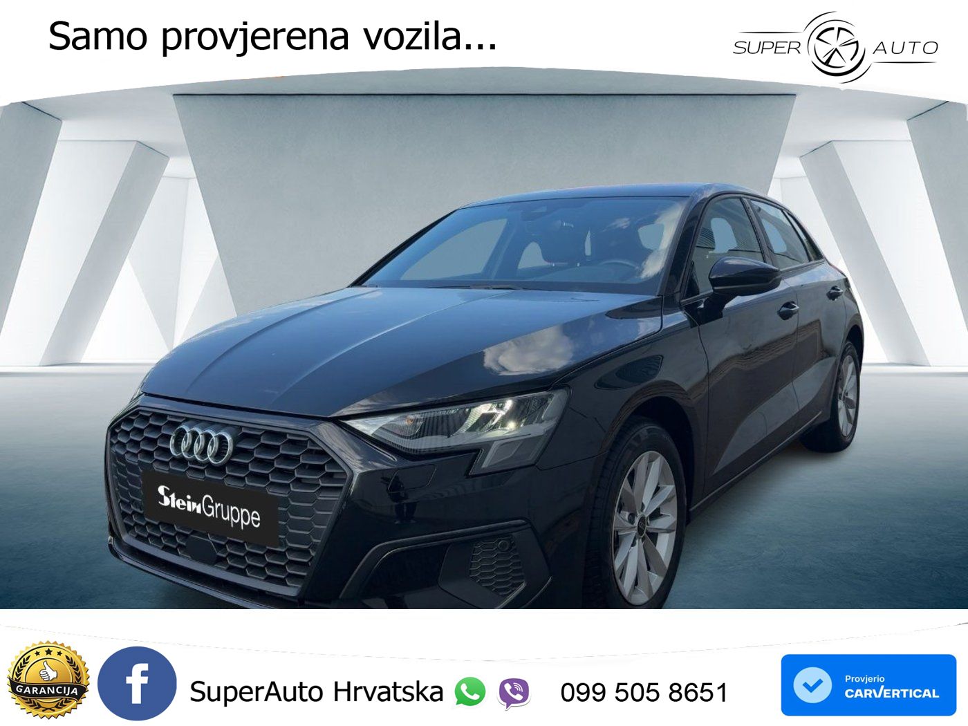 Audi A3 35 TFSI (150 KS) LED+GR SJED+ACC