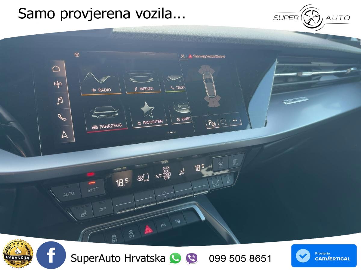 Audi A3 35 TFSI (150 KS) LED+GR SJED+ACC