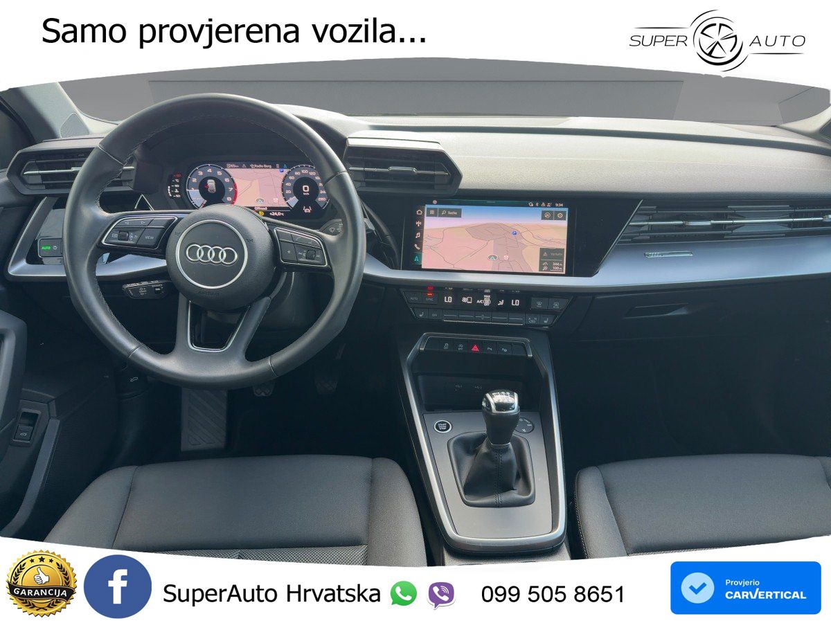 Audi A3 35 TFSI (150 KS) LED+GR SJED+ACC
