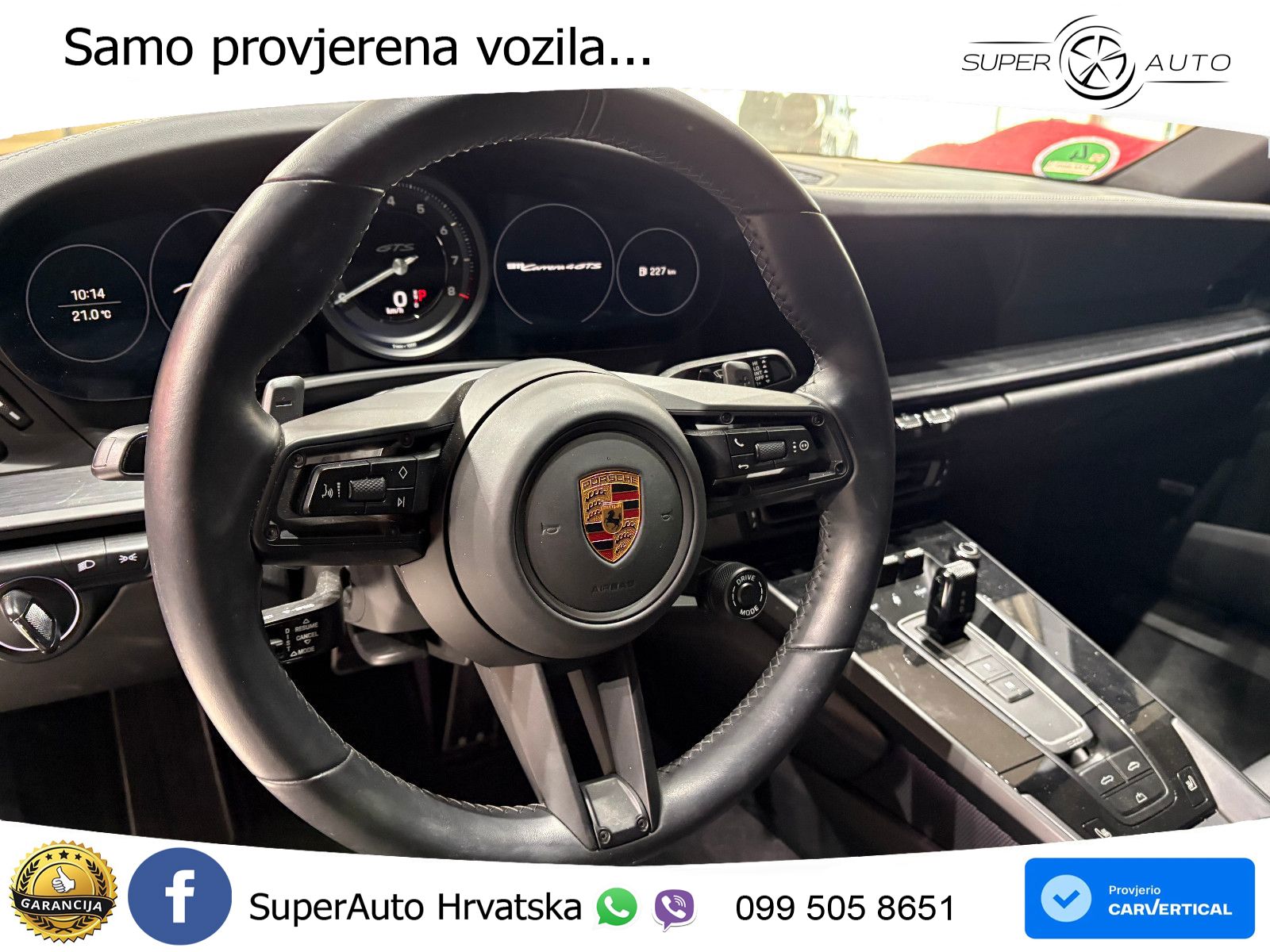 Porsche 911 Carrera 4 GTS Cabriolet 3.0 (480 KS) PDK LED+GR SJED+ACC