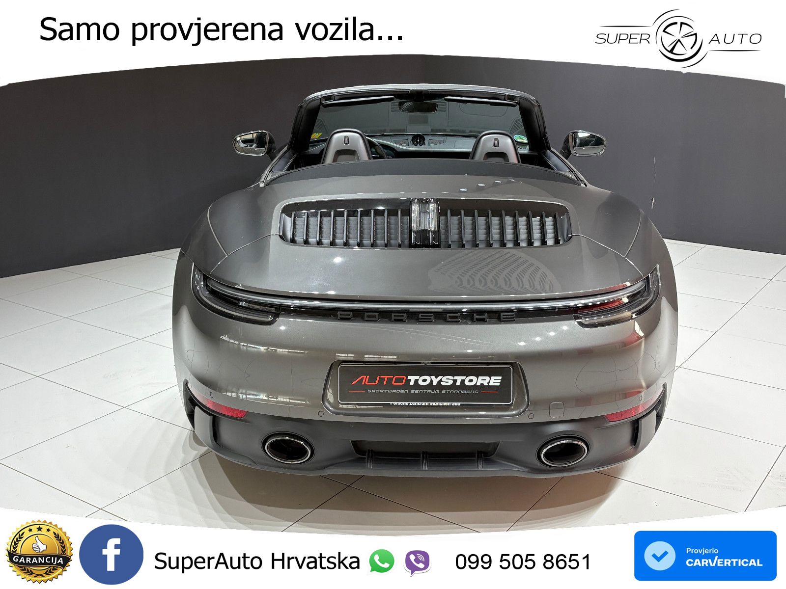 Porsche 911 Carrera 4 GTS Cabriolet 3.0 (480 KS) PDK LED+GR SJED+ACC