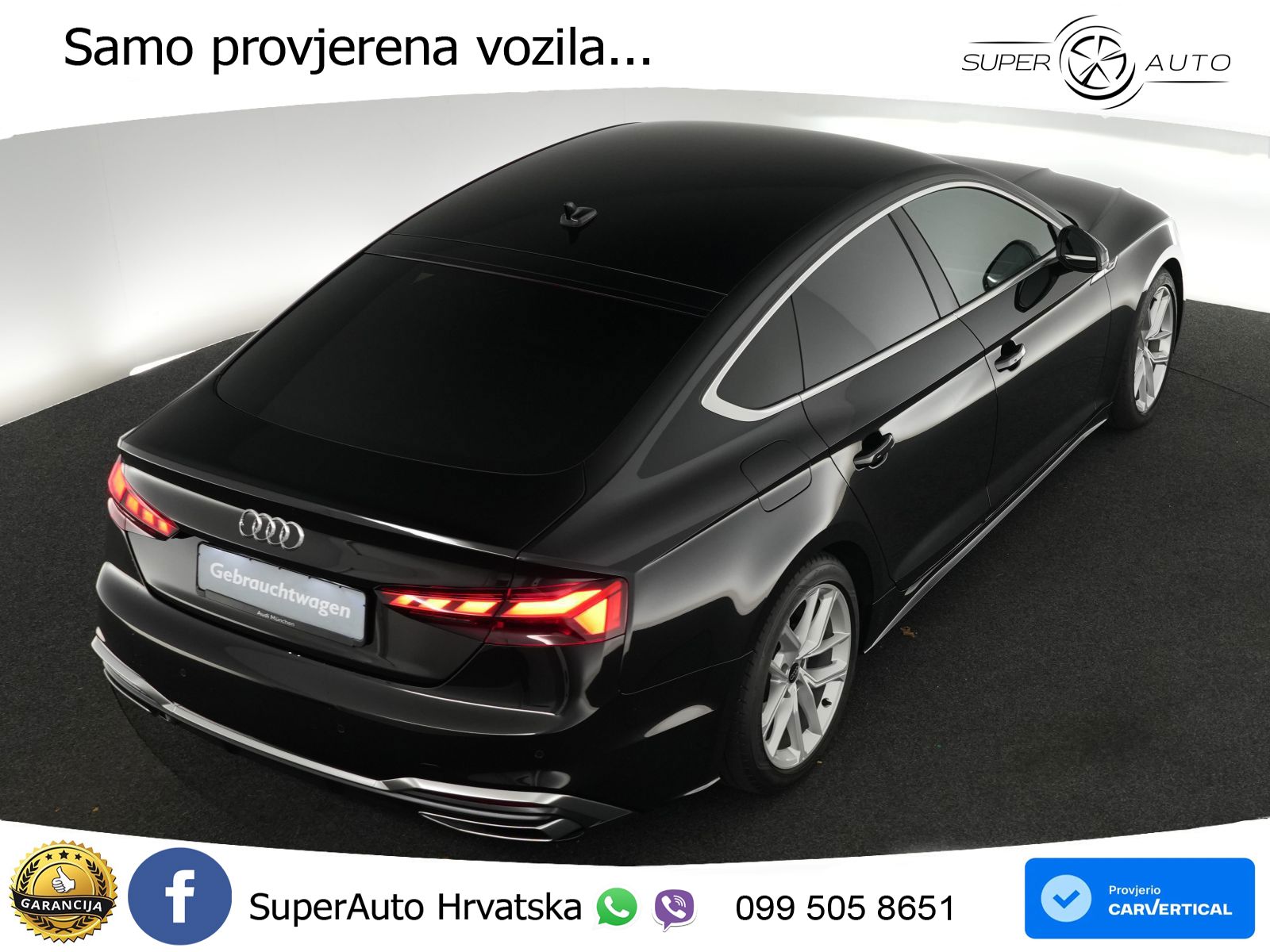 Audi A5 Sportback  40 TFSI (204 KS) S tronic S line MATRIX+GR SJED+KAM
