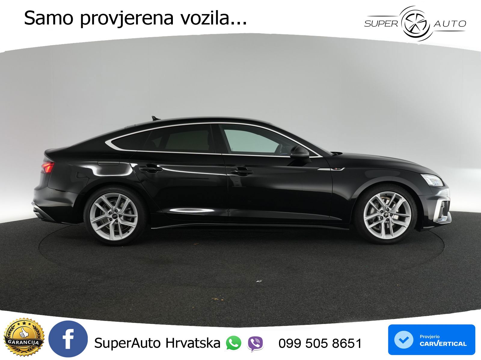 Audi A5 Sportback  40 TFSI (204 KS) S tronic S line MATRIX+GR SJED+KAM