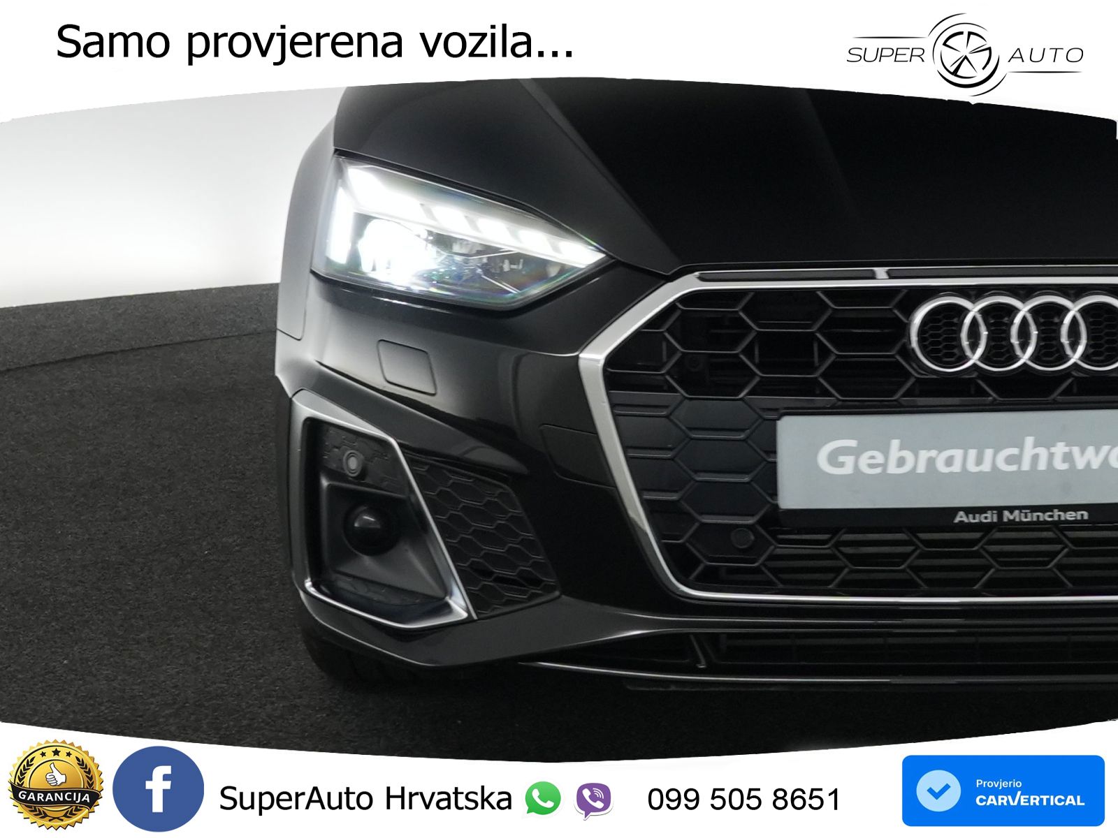 Audi A5 Sportback  40 TFSI (204 KS) S tronic S line MATRIX+GR SJED+KAM
