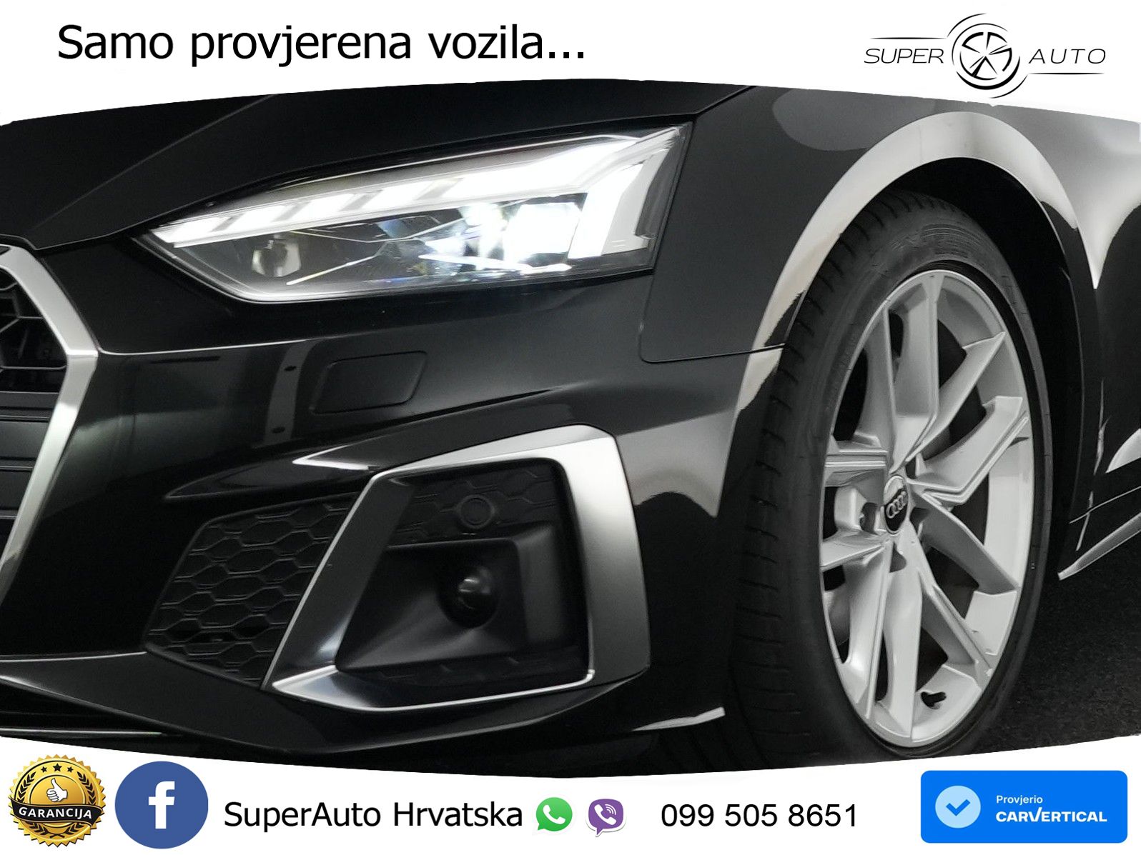 Audi A5 Sportback  40 TFSI (204 KS) S tronic S line MATRIX+GR SJED+KAM