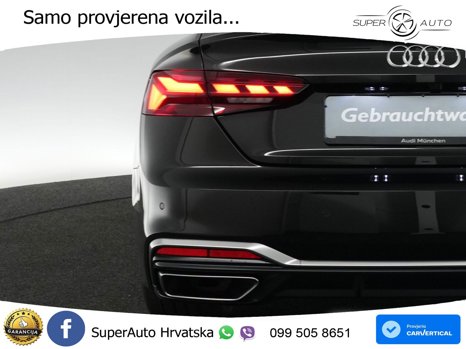 Audi A5 Sportback  40 TFSI (204 KS) S tronic S line MATRIX+GR SJED+KAM