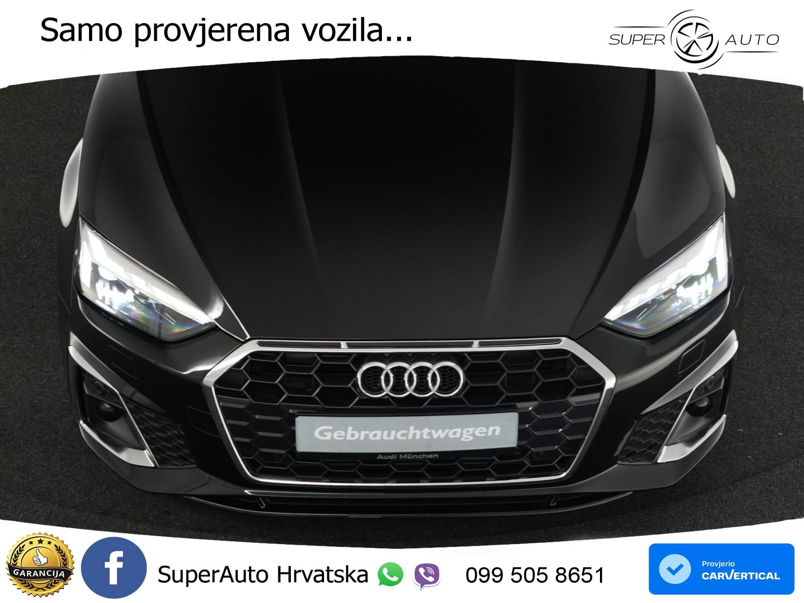 Audi A5 Sportback  40 TFSI (204 KS) S tronic S line MATRIX+GR SJED+KAM