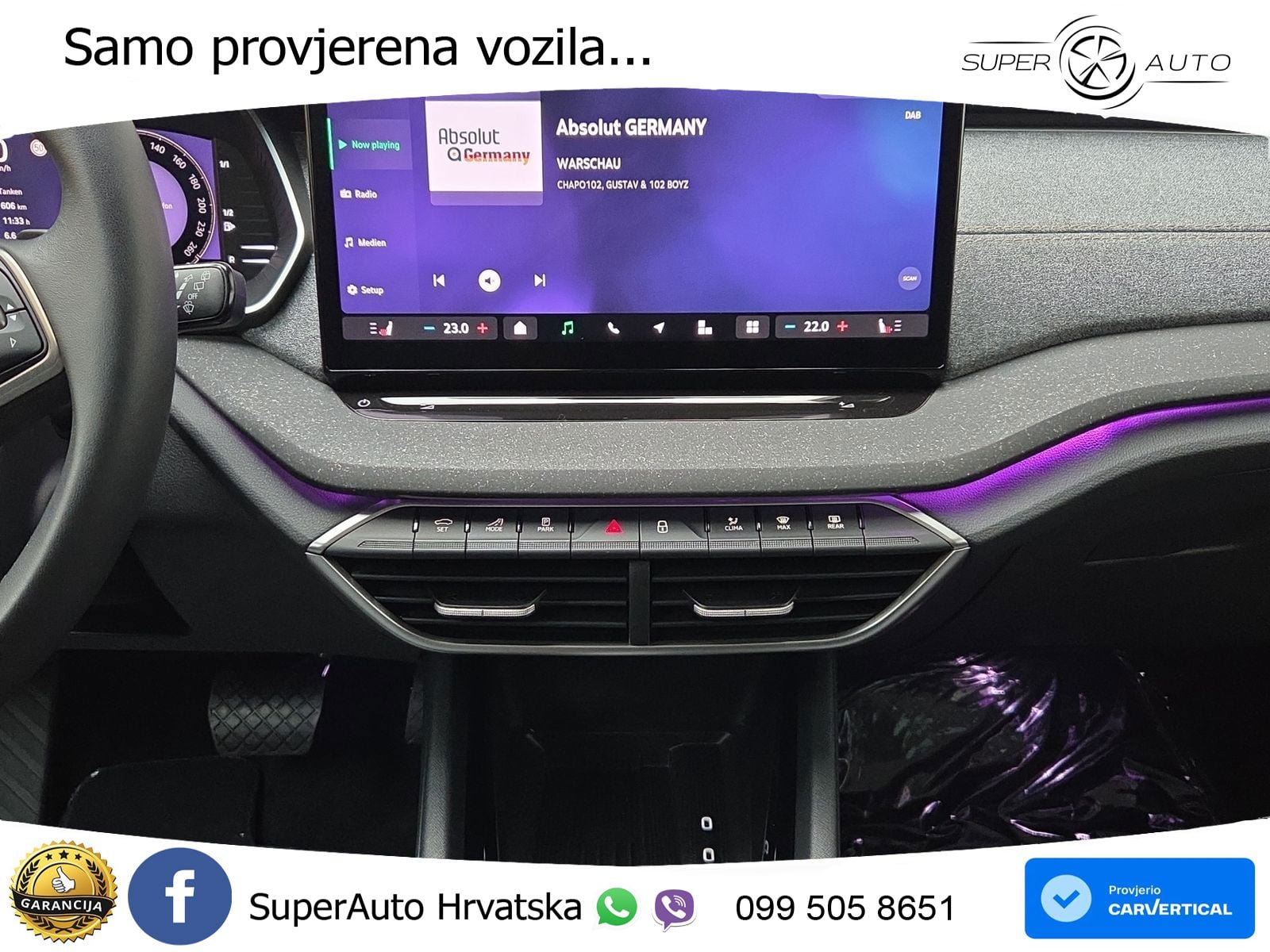 Škoda Octavia Combi 2.0 TDI (150 KS) DSG Selection MATRIX+GR SJED+KAM