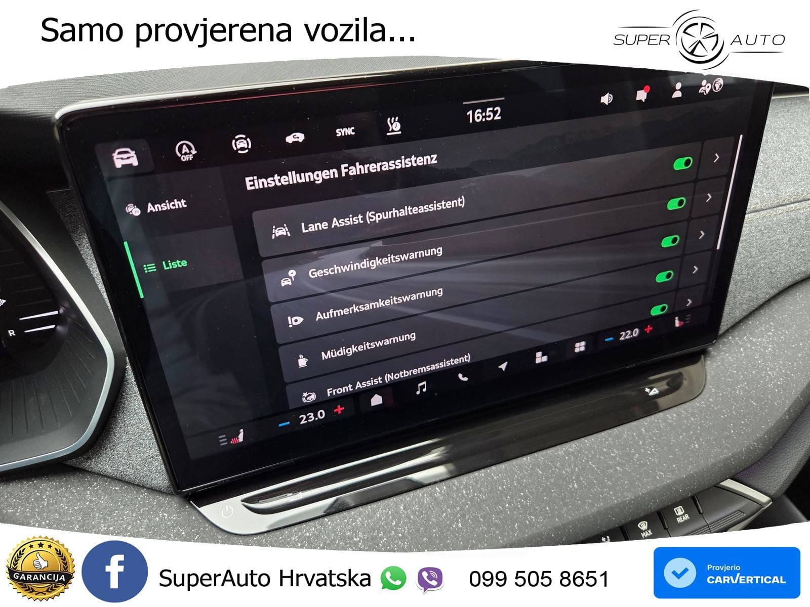 Škoda Octavia Combi 2.0 TDI (150 KS) DSG Selection MATRIX+GR SJED+KAM