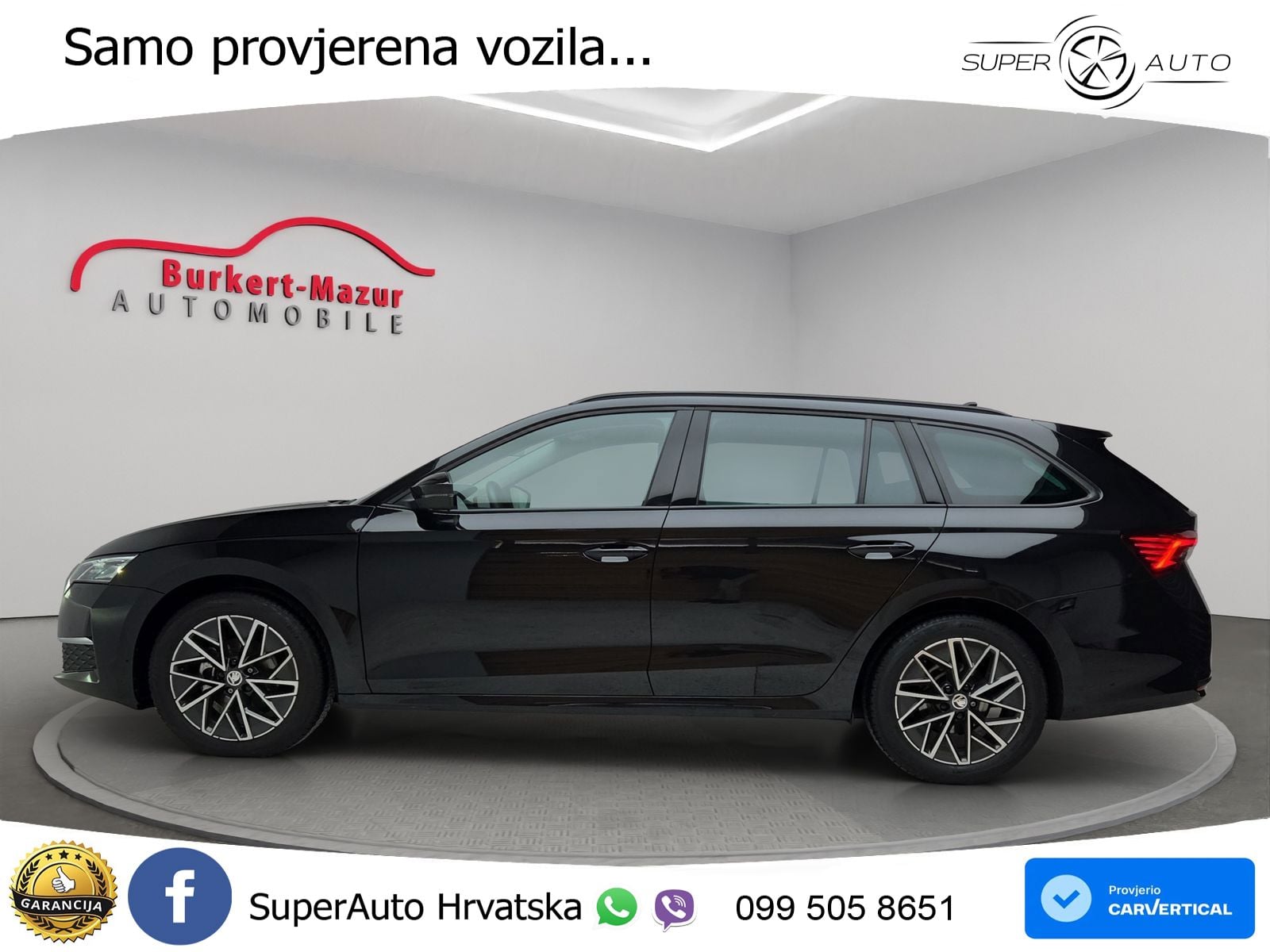 Škoda Octavia Combi 2.0 TDI (150 KS) DSG Selection MATRIX+GR SJED+KAM