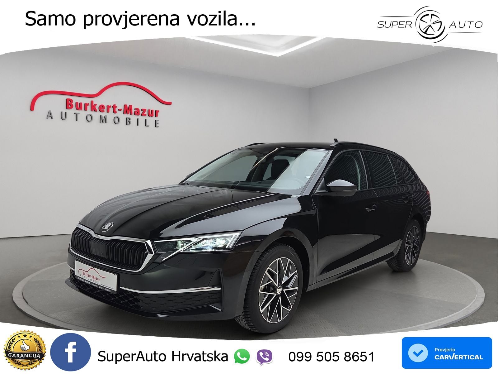 Škoda Octavia Combi 2.0 TDI (150 KS) DSG Selection MATRIX+GR SJED+KAM
