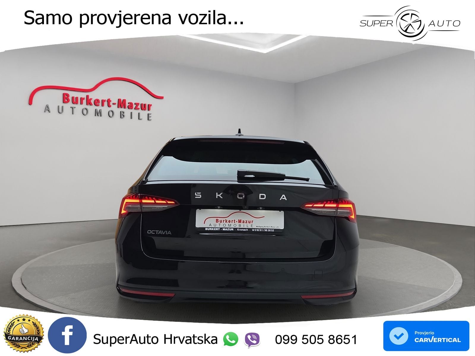 Škoda Octavia Combi 2.0 TDI (150 KS) DSG Selection MATRIX+GR SJED+KAM