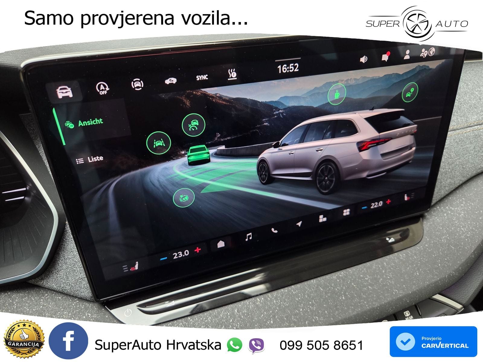 Škoda Octavia Combi 2.0 TDI (150 KS) DSG Selection MATRIX+GR SJED+KAM