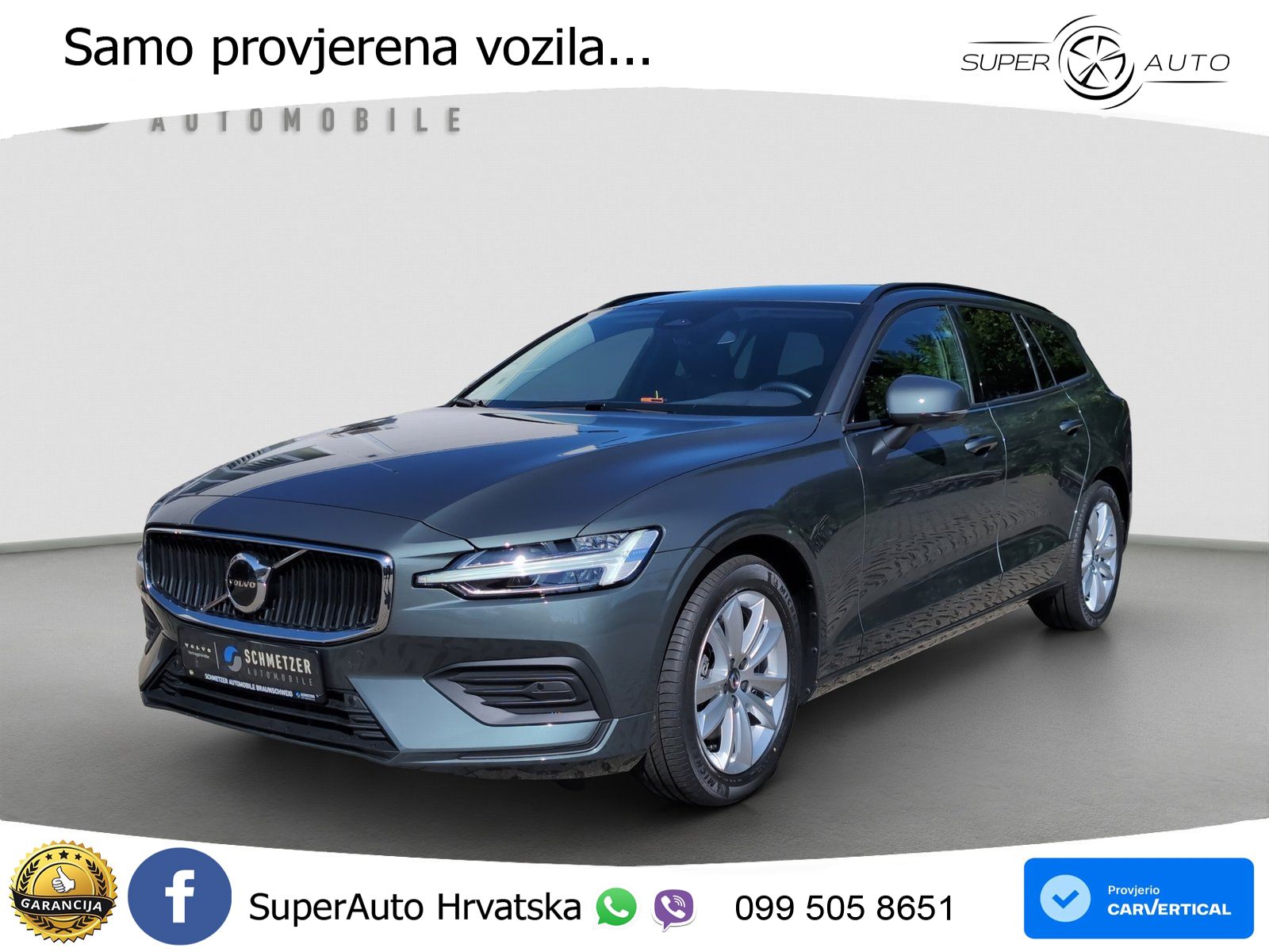 Volvo V60 2.0 B4 Benzin DCT LED+GR SJED+ACC