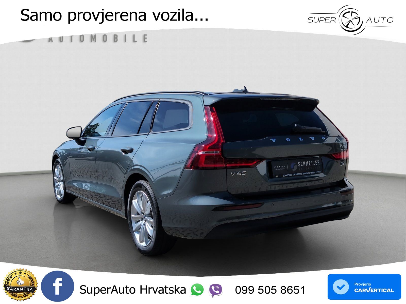 Volvo V60 2.0 B4 Benzin DCT LED+GR SJED+ACC