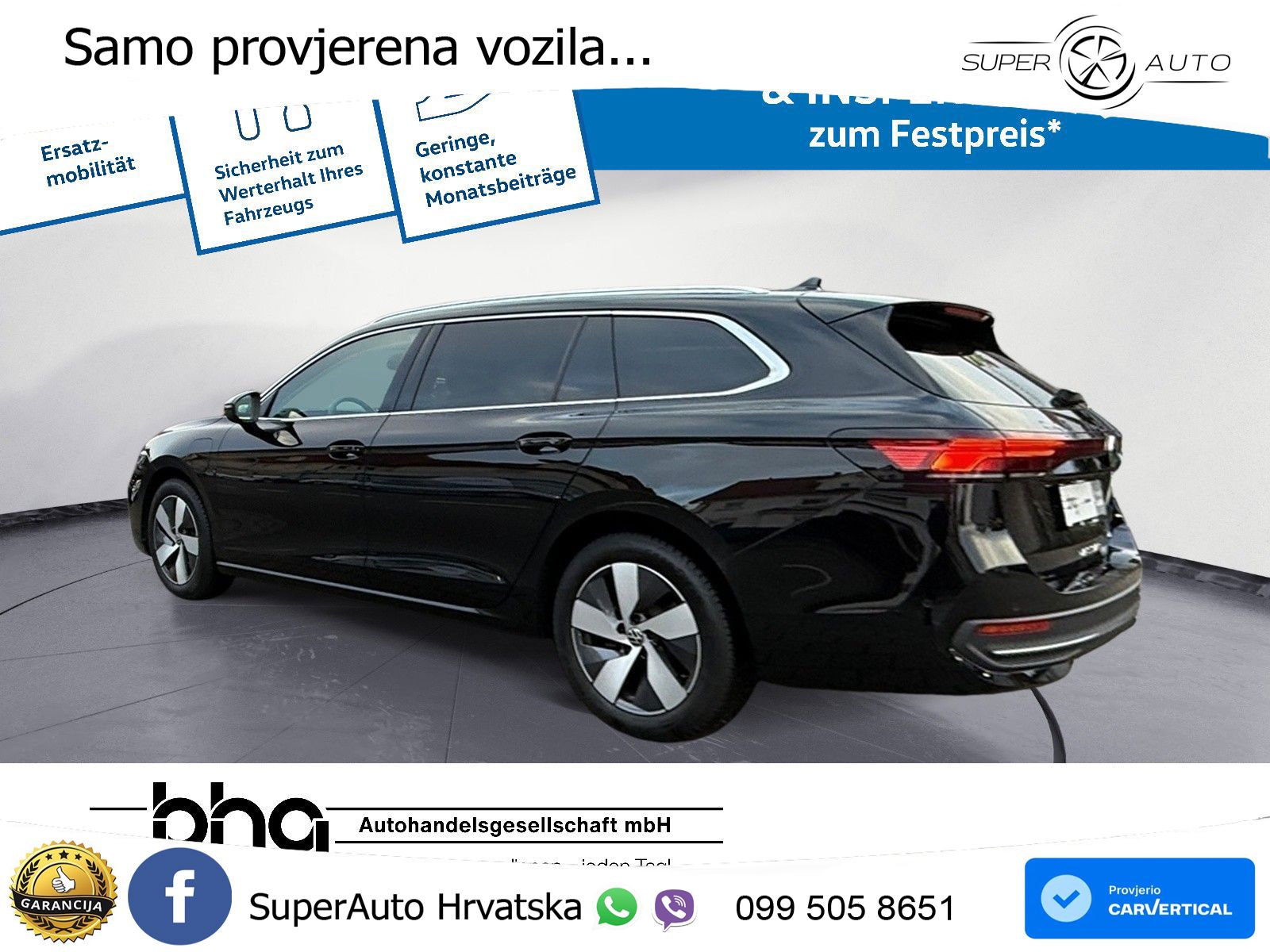 Volkswagen Passat Variant 1.5 TSI (204 KS) eHybrid DSG Business LED+GR SJED+ACC