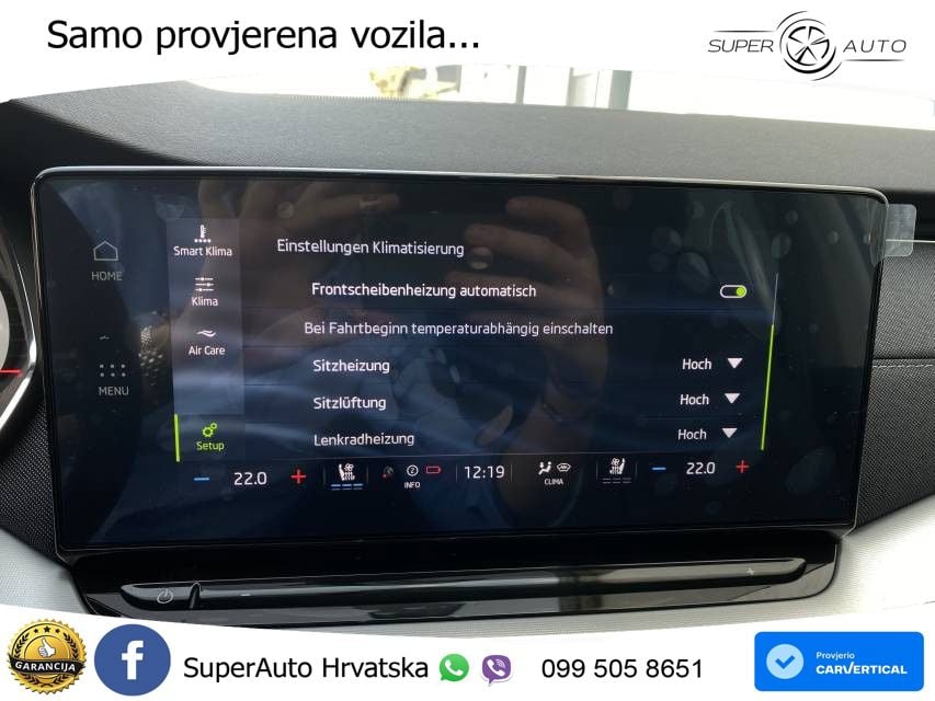 Škoda Octavia Combi 2.0 TDI (150 KS) DSG LED+GR SJED+ACC