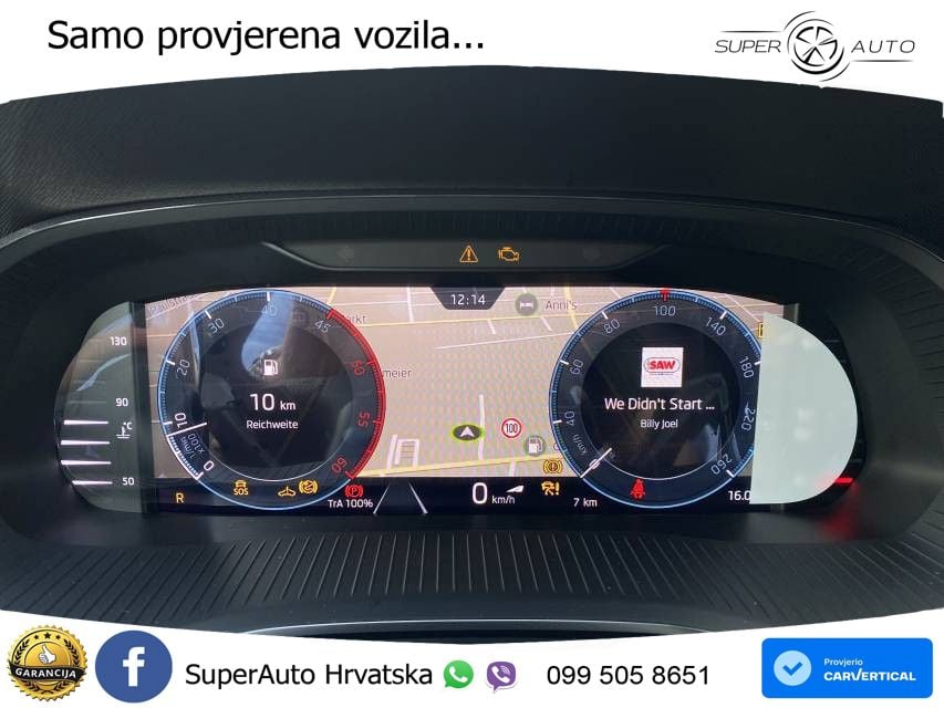 Škoda Octavia Combi 2.0 TDI (150 KS) DSG LED+GR SJED+ACC