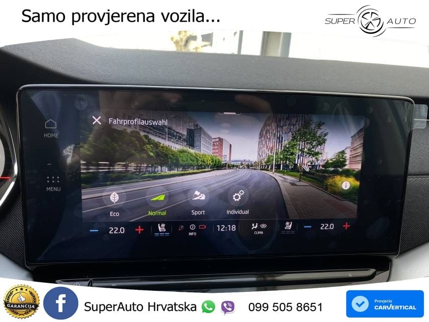 Škoda Octavia Combi 2.0 TDI (150 KS) DSG LED+GR SJED+ACC