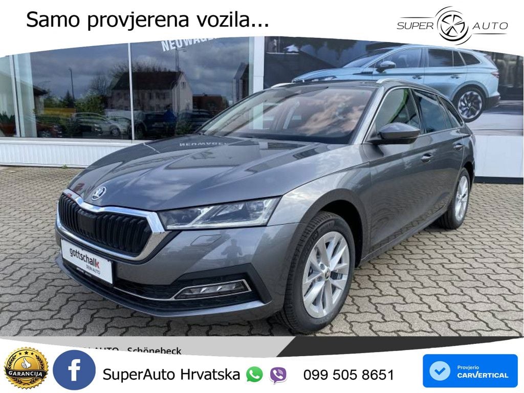 Škoda Octavia Combi 2.0 TDI (150 KS) DSG LED+GR SJED+ACC