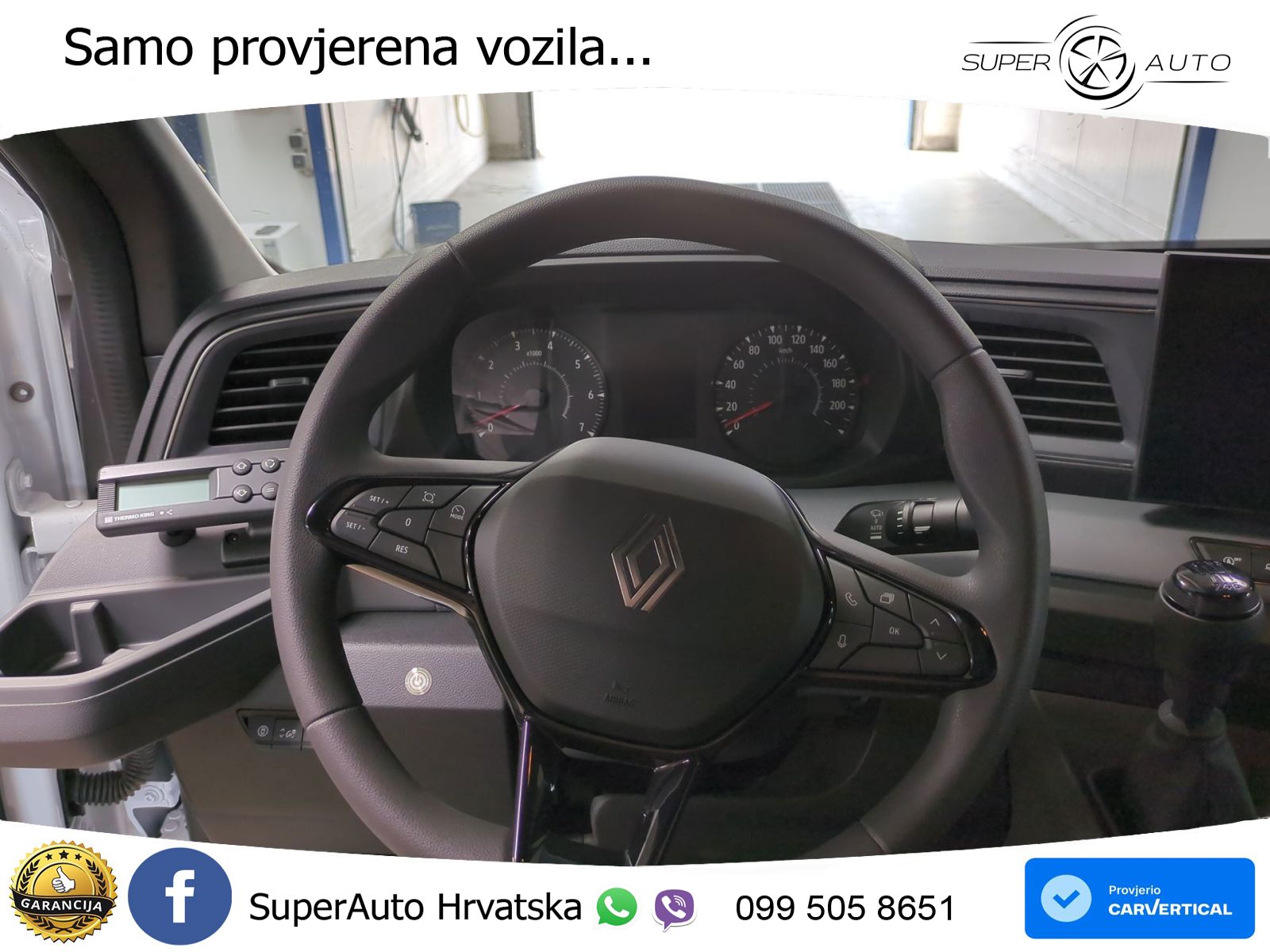 Renault Master Tiefkühlkoffer dci 150 ThermoKing 150 KS