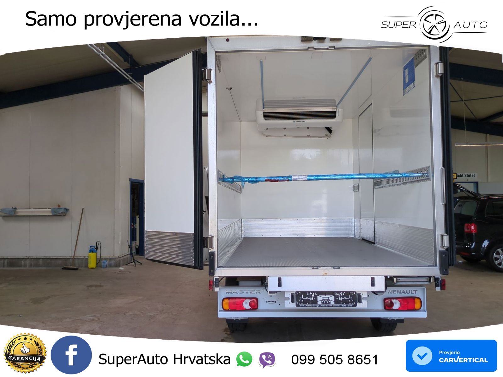 Renault Master Tiefkühlkoffer dci 150 ThermoKing 150 KS