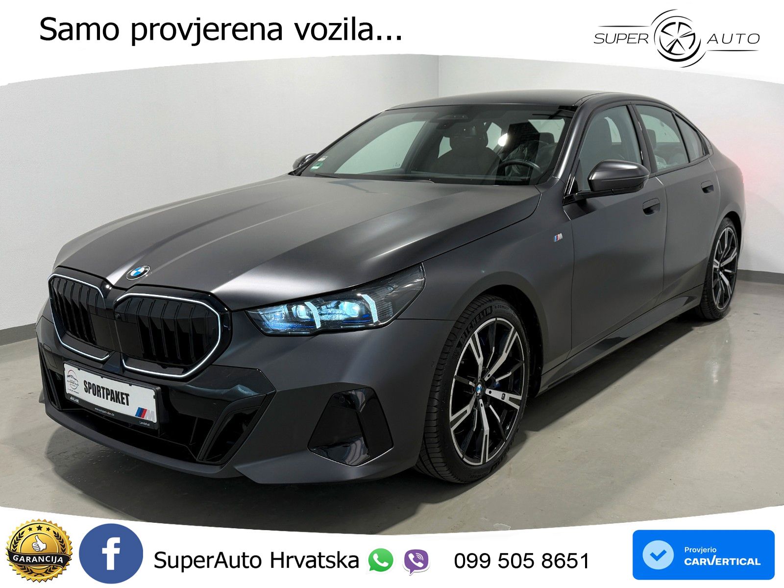 BMW 540d (303 KS) xDrive Steptronic M Sport LED+GR SJED+ACC