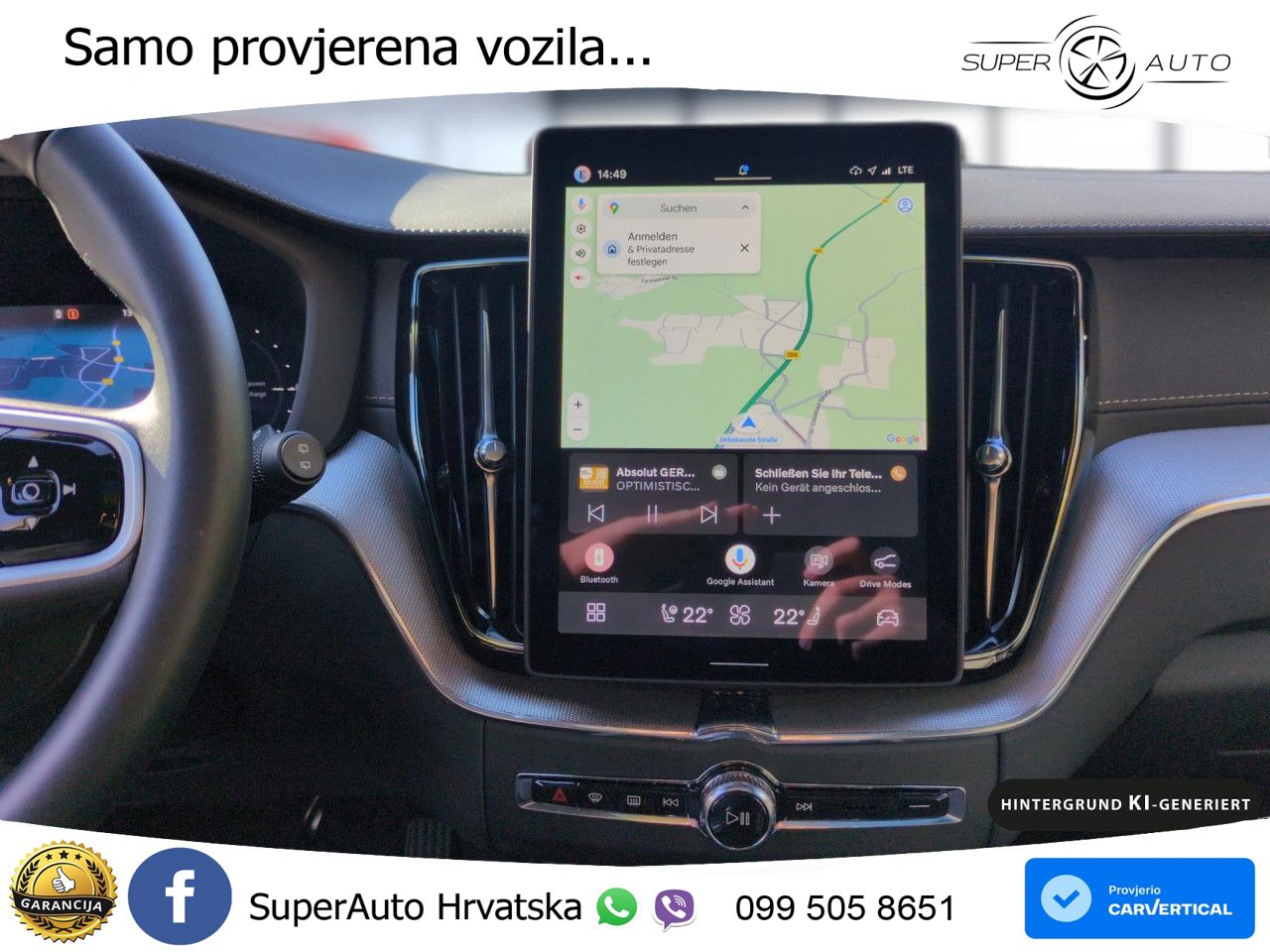 Volvo XC60 T6 AWD Geartronic LED+GR SJED+ACC