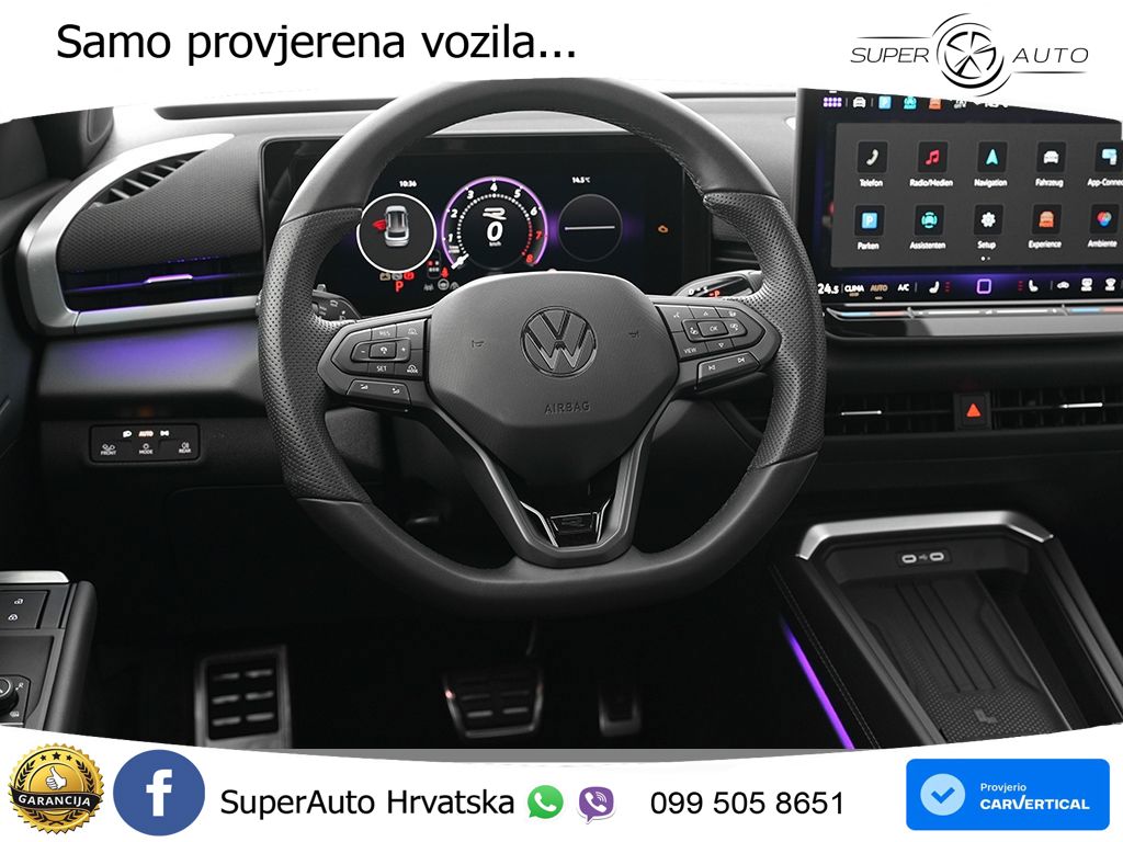 Volkswagen T-Roc 1.5 eTSI (150 KS)  DSG R-Line MATRIX+GR SJED+KAM