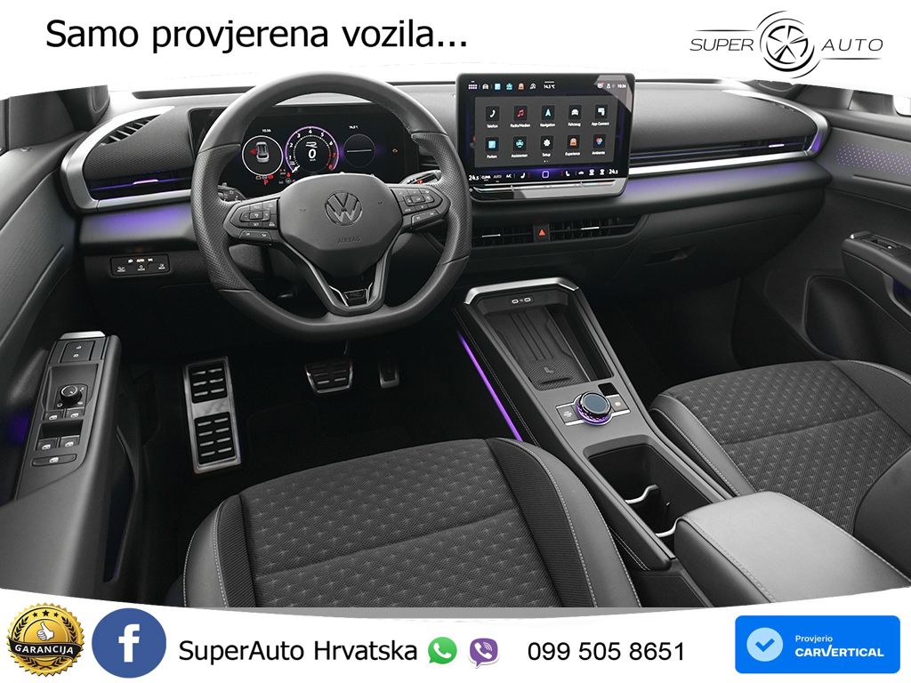 Volkswagen T-Roc 1.5 eTSI (150 KS)  DSG R-Line MATRIX+GR SJED+KAM