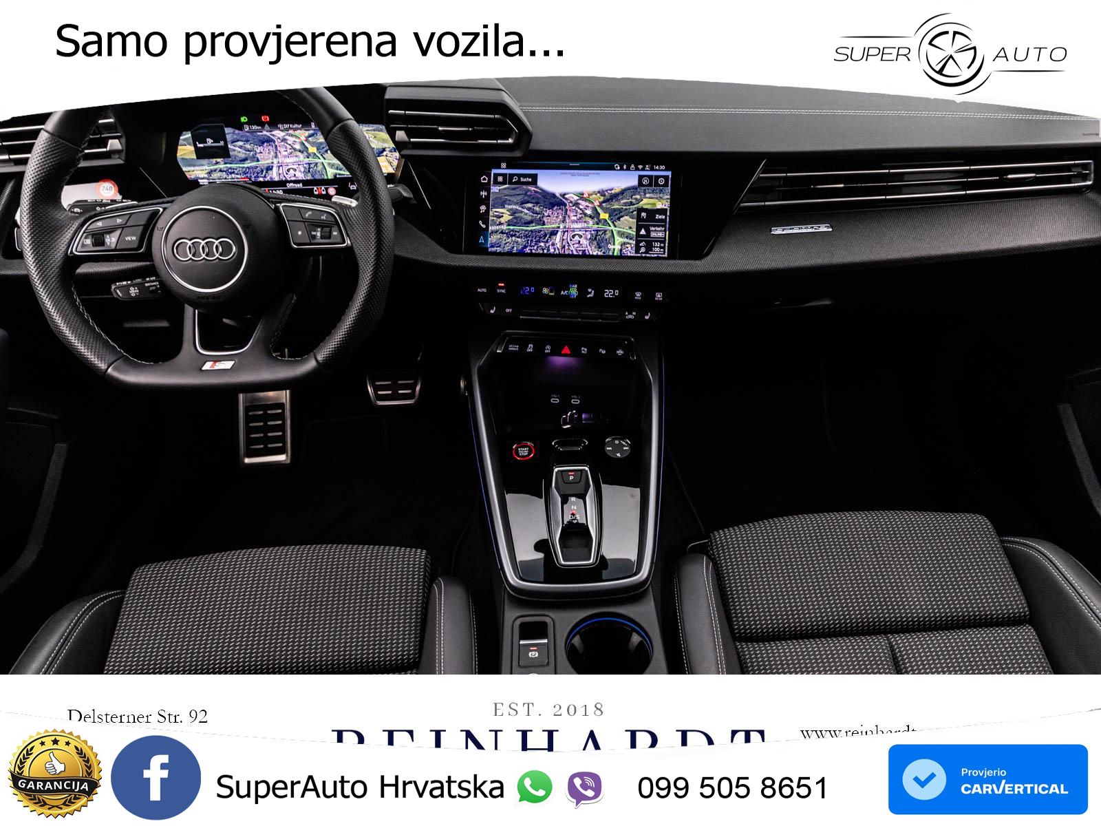 Audi S3 2.0 TFSI (333 KS) quattro S tronic LED+GR SJED+ACC