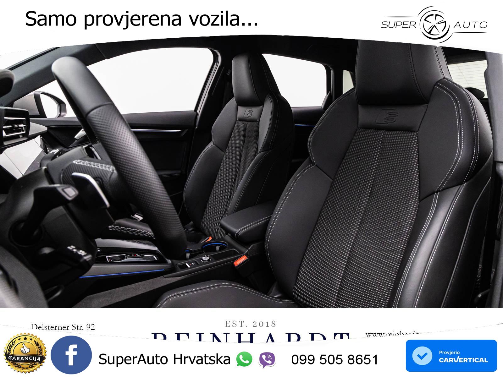 Audi S3 2.0 TFSI (333 KS) quattro S tronic LED+GR SJED+ACC