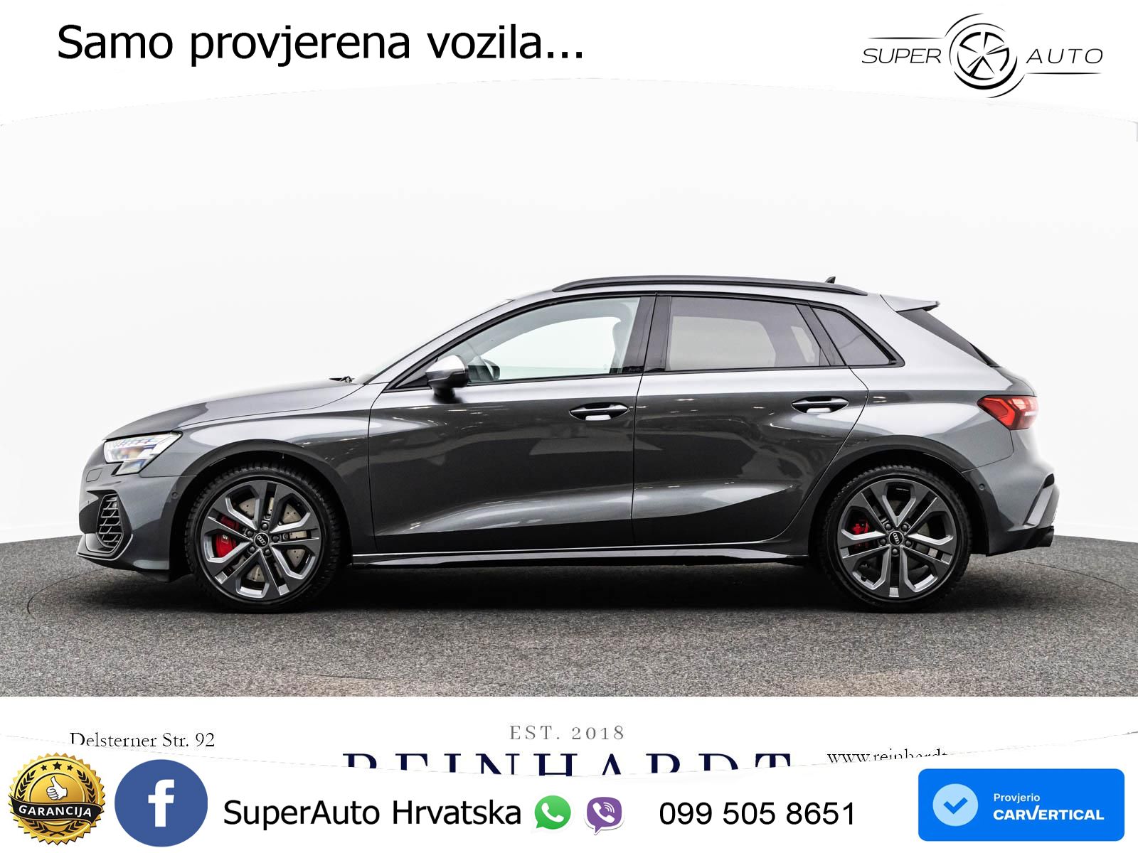 Audi S3 2.0 TFSI (333 KS) quattro S tronic LED+GR SJED+ACC