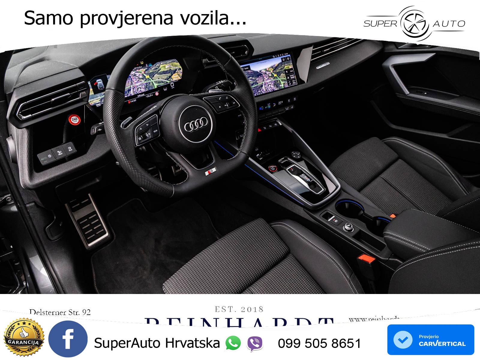 Audi S3 2.0 TFSI (333 KS) quattro S tronic LED+GR SJED+ACC