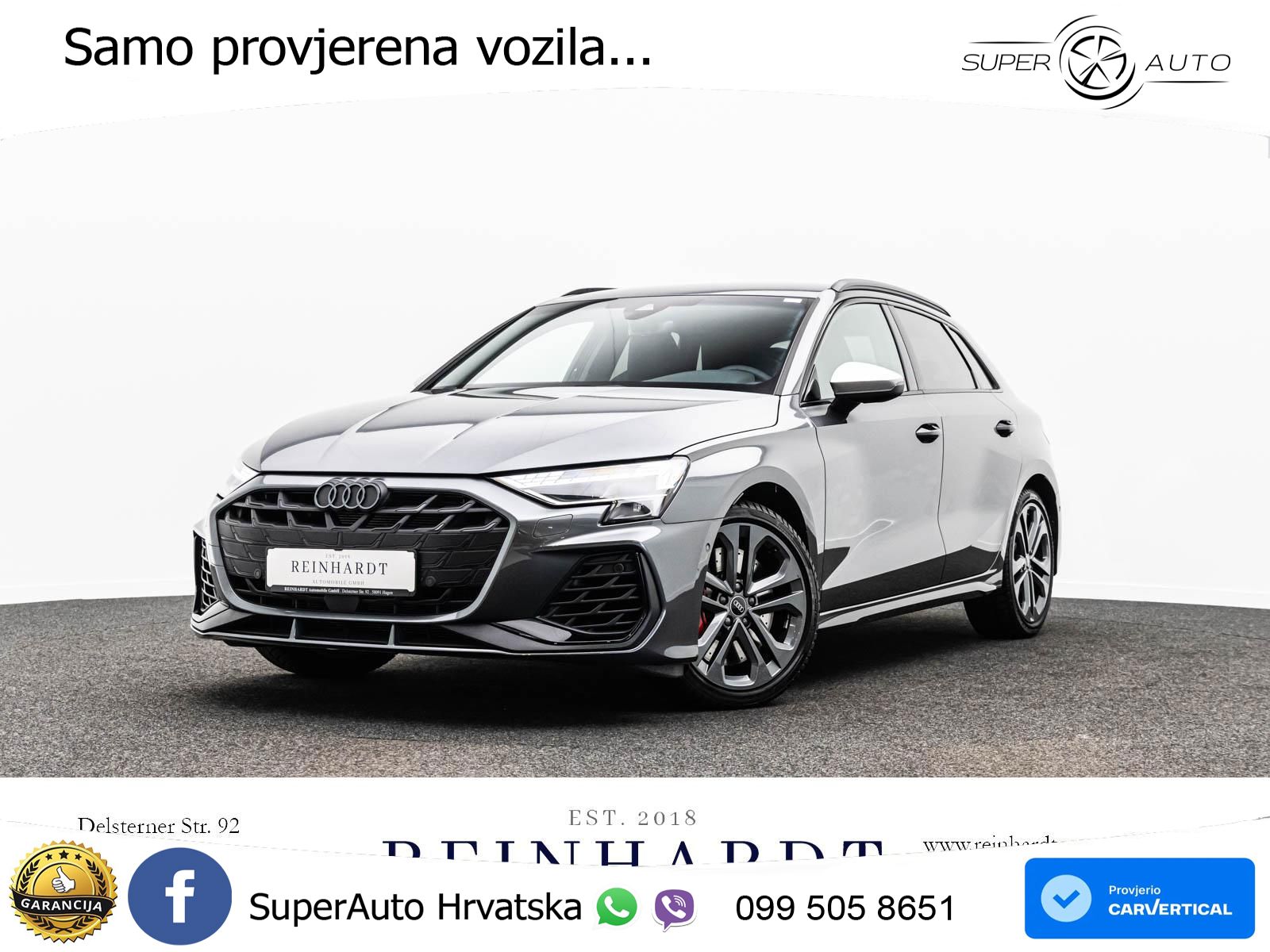 Audi S3 2.0 TFSI (333 KS) quattro S tronic LED+GR SJED+ACC