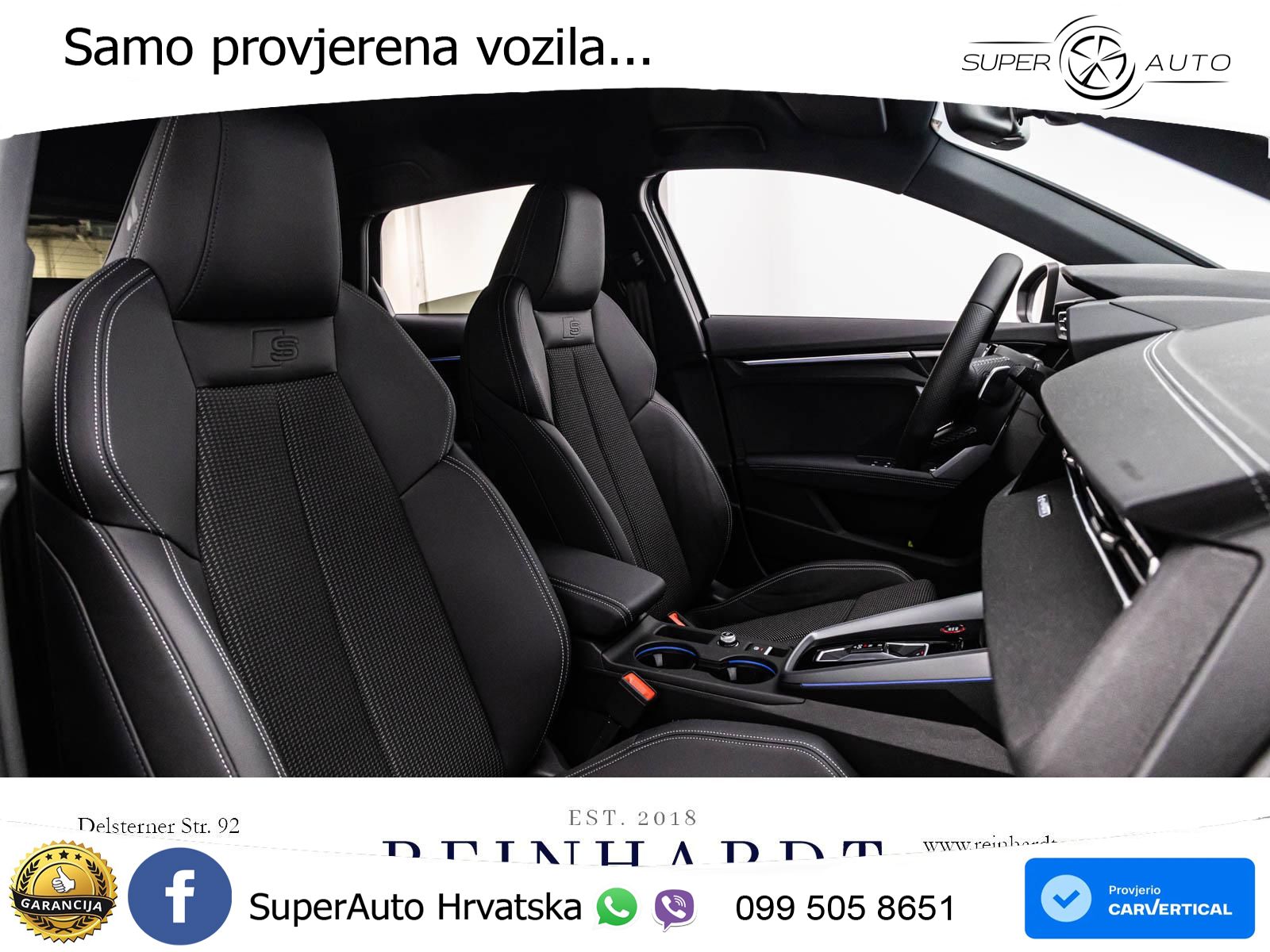 Audi S3 2.0 TFSI (333 KS) quattro S tronic LED+GR SJED+ACC
