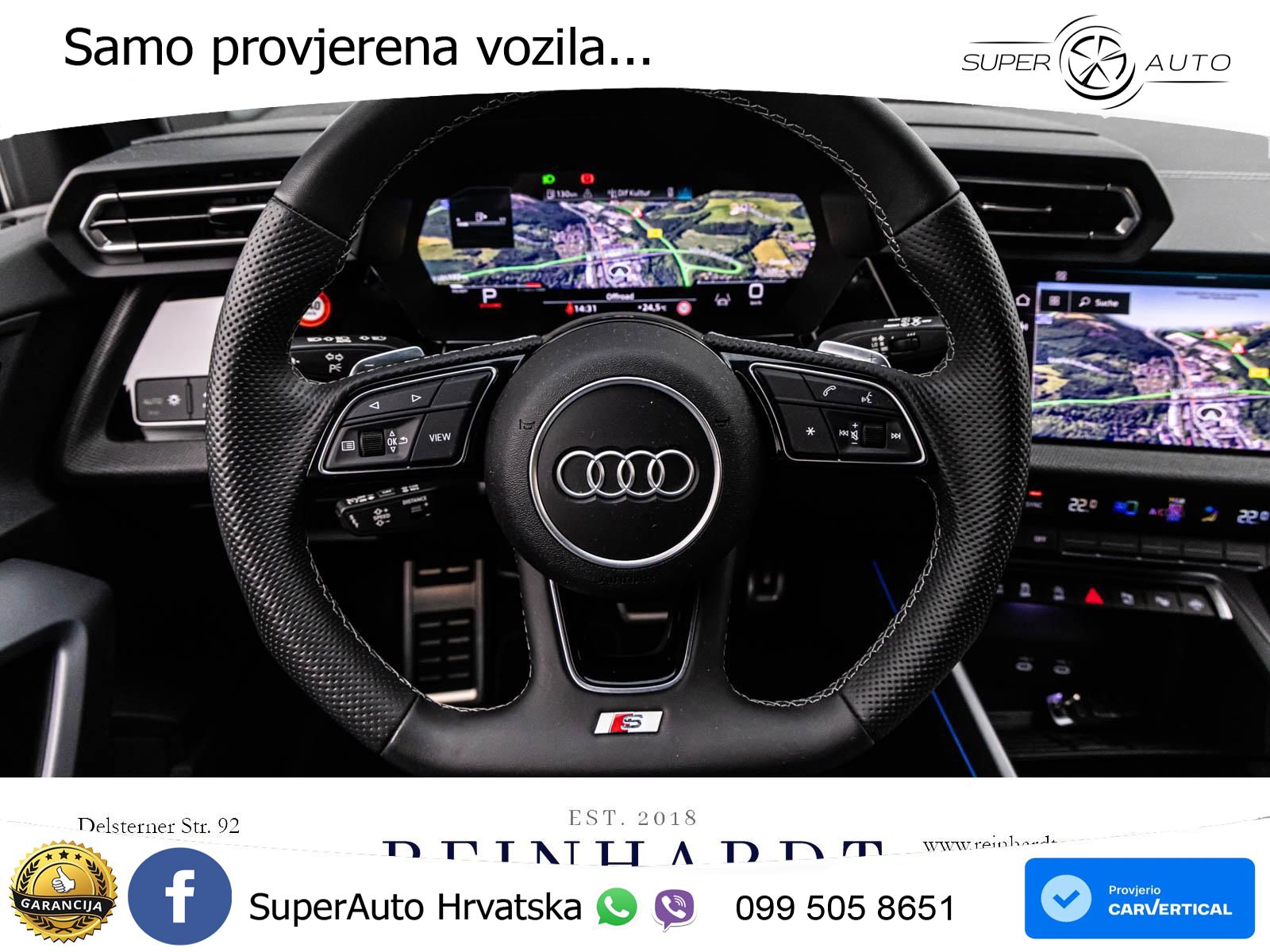 Audi S3 2.0 TFSI (333 KS) quattro S tronic LED+GR SJED+ACC