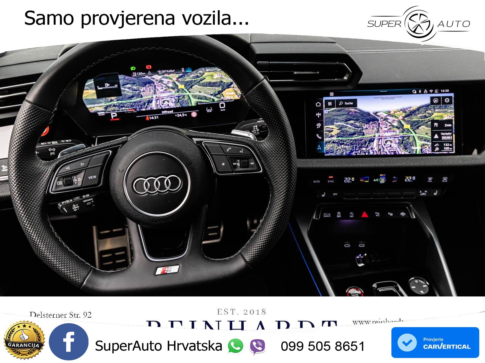 Audi S3 2.0 TFSI (333 KS) quattro S tronic LED+GR SJED+ACC