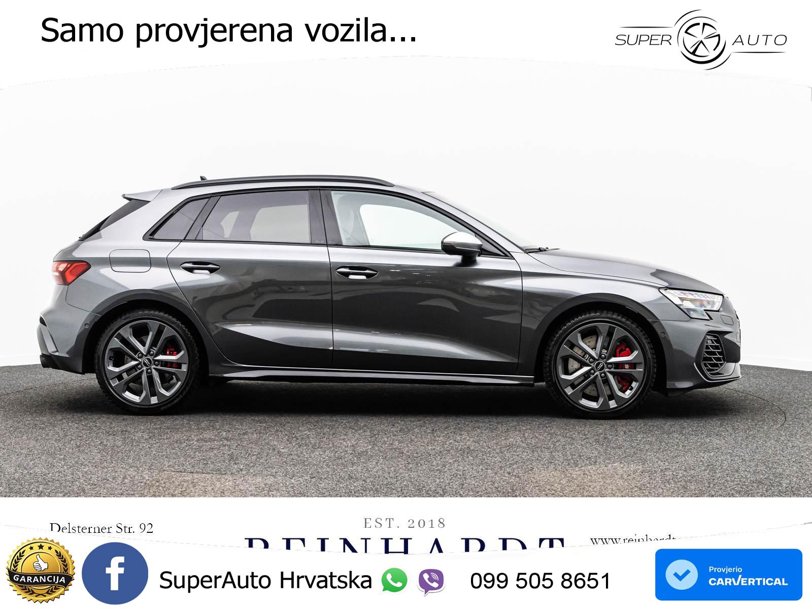 Audi S3 2.0 TFSI (333 KS) quattro S tronic LED+GR SJED+ACC