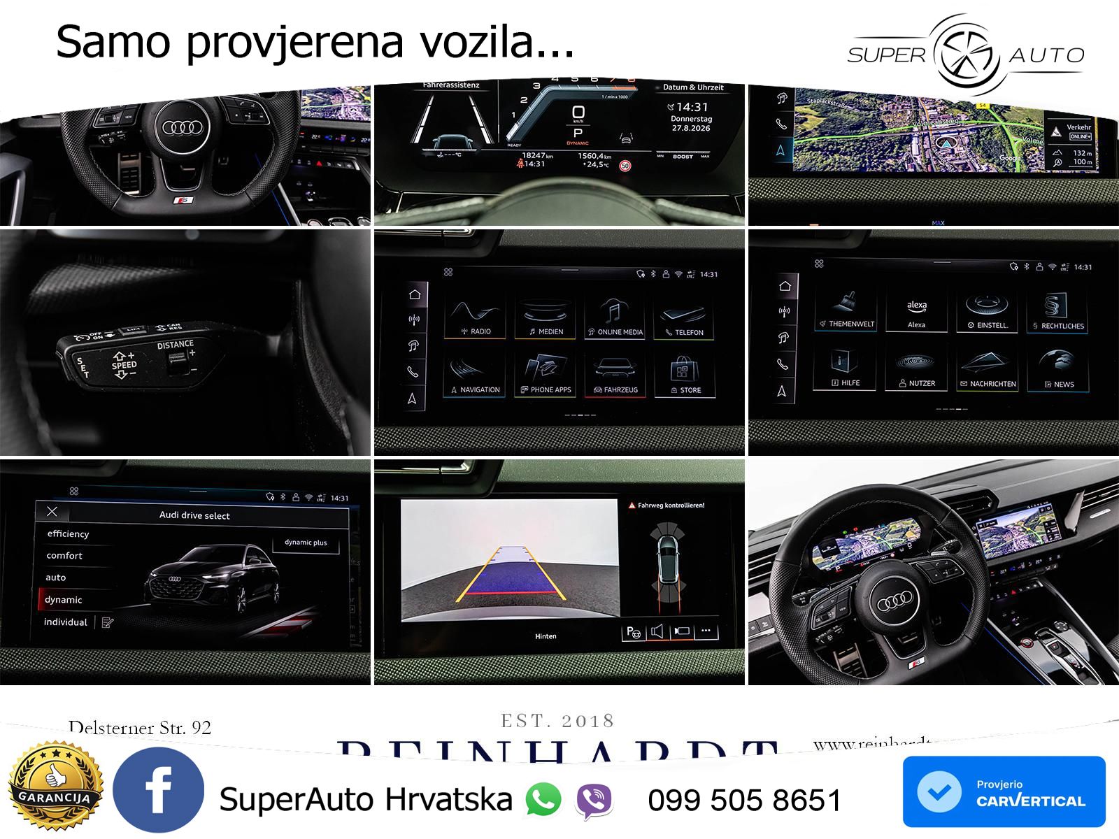 Audi S3 2.0 TFSI (333 KS) quattro S tronic LED+GR SJED+ACC