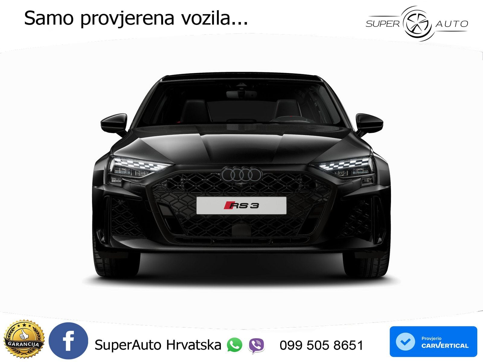 Audi RS3 Sedan 2.5 TFSI (400 KS) quattro S tronic MATRIX+GR SJED+KAM